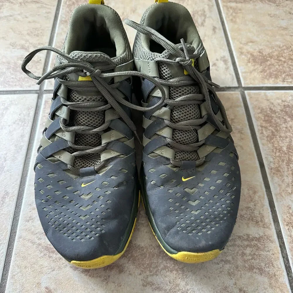Nike Free Trainer 5.0 Oregon Ducks Size 13 Green Finger Trap PROMO‎ SAMPLE